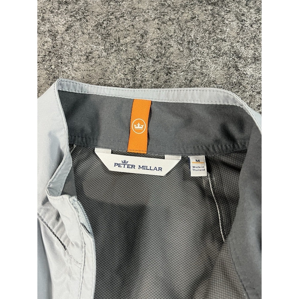 Peter Millar Hyperlight Shield Half Zip Mens M Go… - image 6